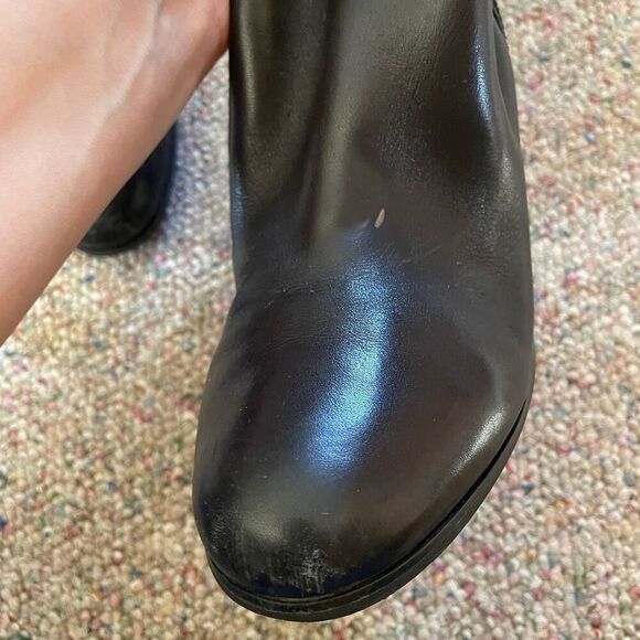 Michael Kors Leather High Heel Ankle Boots - Picture 3 of 9